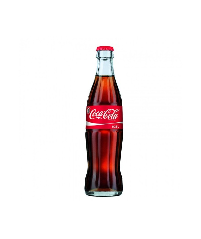Coca Cola in vetro 33 cl.