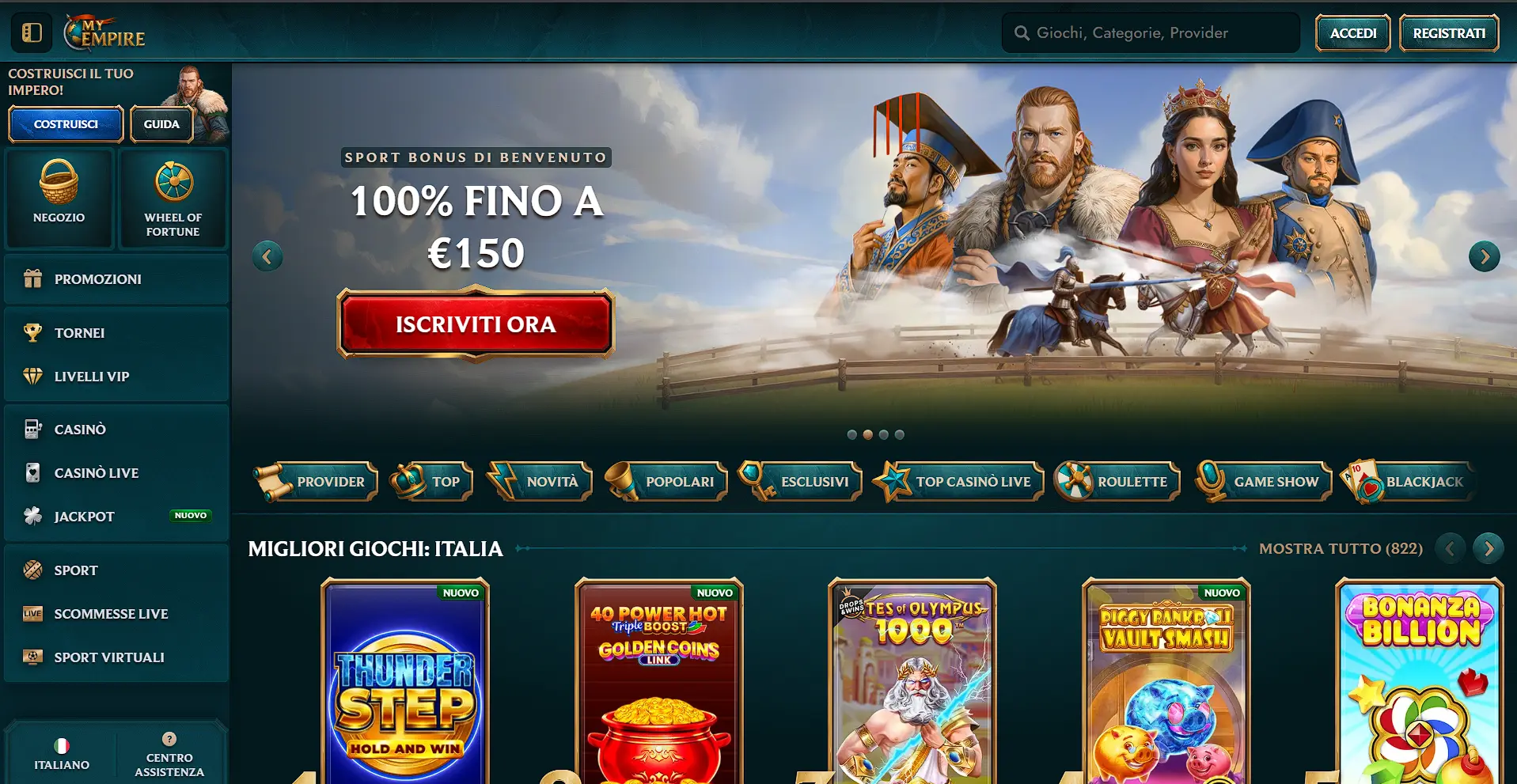 My Empire Casino IT
